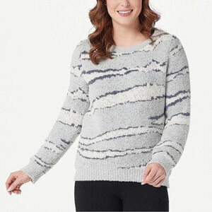 Barefoot Dreams CozyChic Seaside Crewneck Pullover